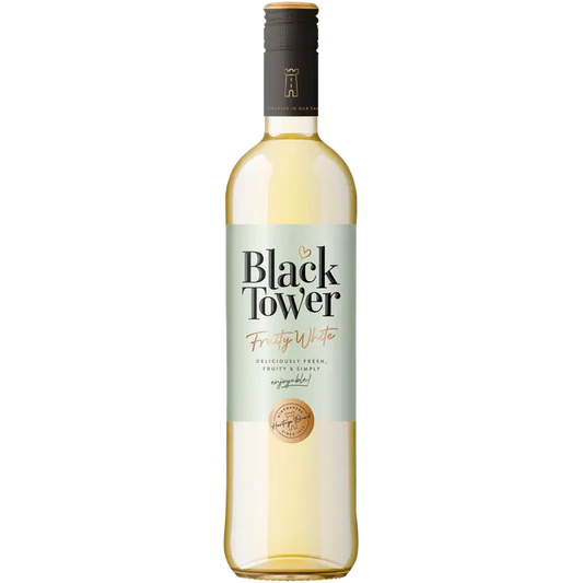 Black Tower Fruity White 8 til-% 0,75 l plo｜Black Tower 果味白葡萄饮料 8 vol% 0.75 l plo