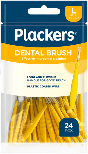 Plackers 齿间刷 L 0.7mm 24kpl