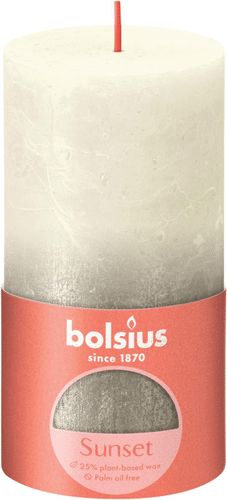 Bolsius 锈红PK 130/68 日落香槟