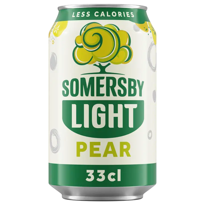 Somersby Pear Lite päärynäsiideri 4,5 til-% tölkki 0,33 L｜Somersby Pear Lite 梨苹果饮品 4.5 vol% 罐装 0,33 L