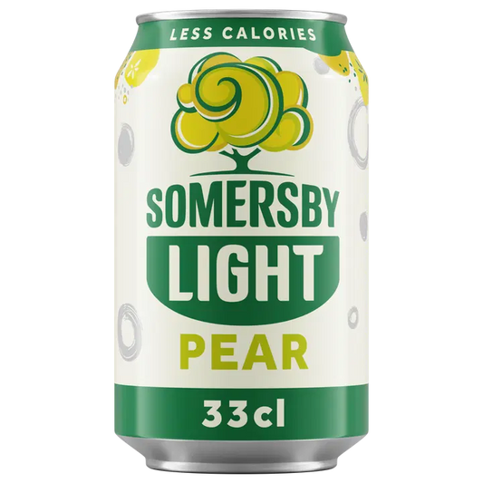 Somersby Pear Lite päärynäsiideri 4,5 til-% tölkki 0,33 L｜Somersby Pear Lite 梨苹果饮品 4.5 vol% 罐装 0,33 L