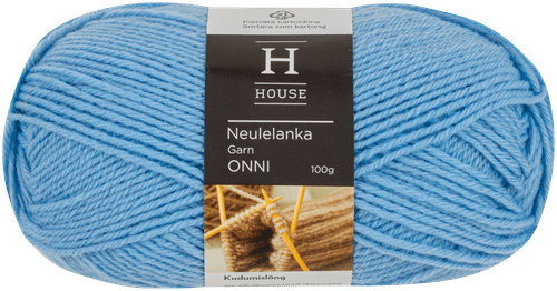 House Onni 编织线 100克 牛仔蓝 15-4030TPX