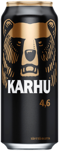 Karhu Lager olut 4,6 til-% tölkki 0,568 L