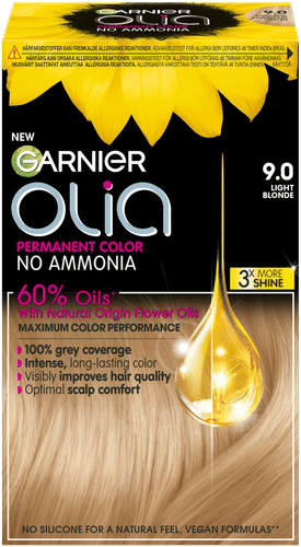 Garnier Olia 9.0 Light Blonde kestoväri 174ml