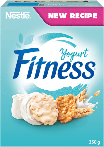 Nestlé Fitness 350g Yogurtflakes hiutaleita täysjyvävehnästä-, -kaurasta ja riisistä sekä jogurttikuorrutettuja hiutaleita｜Fitness 雀巢Fitness 350克酸奶片全麦燕麦米片及酸奶涂层片