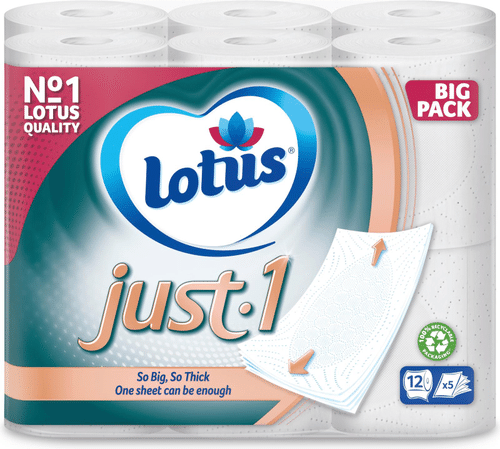 Lotus Just1 卫生纸 12卷