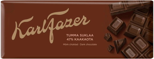 Karl Fazer 黑巧克力排块 180g