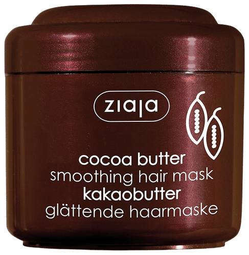Ziaja 可可顺滑发膜（适合干枯、受损或染后秀发） 200ml｜Ziaja kaakao silottava hiusnaamio kuiville, vahingoittuneille tai värjätyille hiuksille 200ml