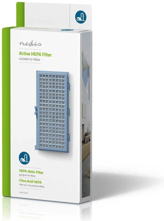 Nedis 活性炭HEPA滤芯 VCFI214HEP，适用于Miele S3xx-S8xx系列吸尘器