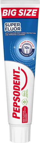 Pepsodent 超级氟牙膏（温和口味） 125 ml