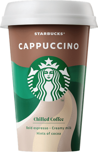 Starbucks 220 ml Cappuccino kahvi- ja maitojuoma｜Starbucks 220 毫升 卡布奇诺咖啡和牛奶饮料