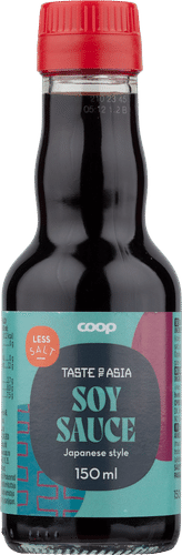 Coop 亚洲风味低盐酱油 150 ml｜Coop Taste of Asia soijakastike vähemmän suolaa 150 ml