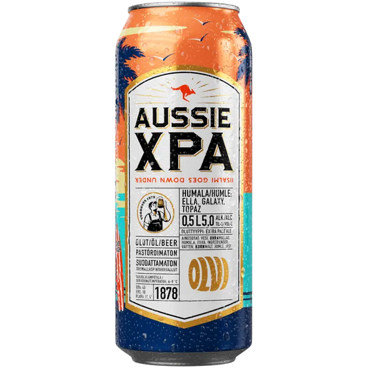OLVI Aussie XPA 5,0 % 0,5 l tlk｜Olvi 澳大利亚 XPA 5.0% 0.5 升 tlk