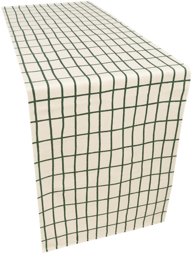House 长桌布 丰收 33 x 160厘米 绿色 PatternLab