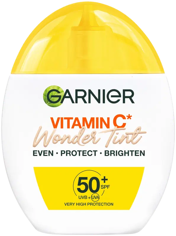 Garnier 维生素C* Wonder Tint SPF50+ 浅色｜Garnier Vitamin C* Wonder Tint SPF50+ Light