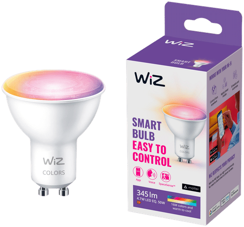 WiZ 智能灯泡 GU10 4.8W 彩色 Wi-Fi