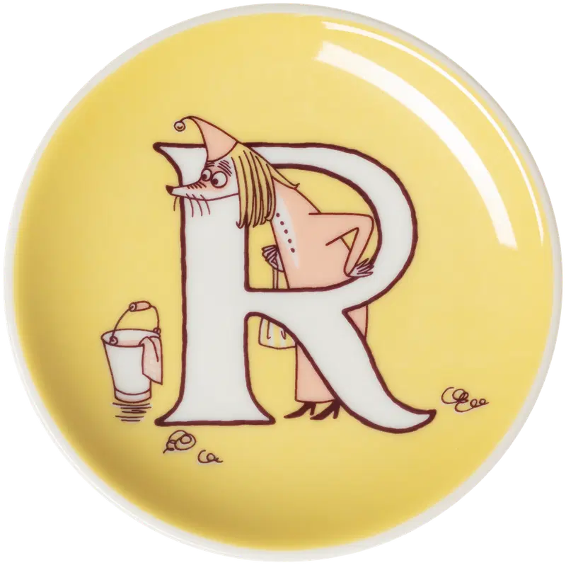 Moomin Arabia 姆明迷你盘10.5厘米 R｜Moomin Arabia Muumi mini lautanen 10,5cm R