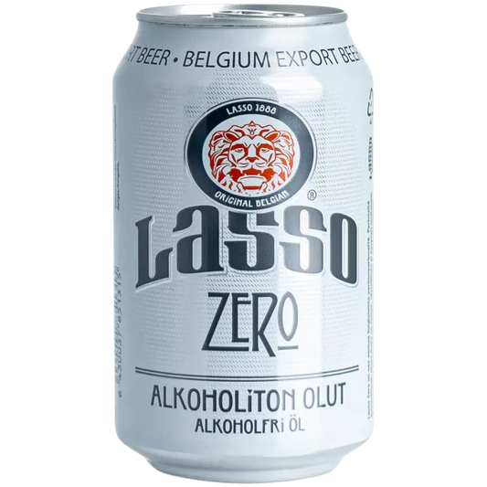 Lasso Zero alkoholiton 0,0% lagerolut 33cl tlk｜Lasso 零0度 0.0% 饮料 33cl tlk
