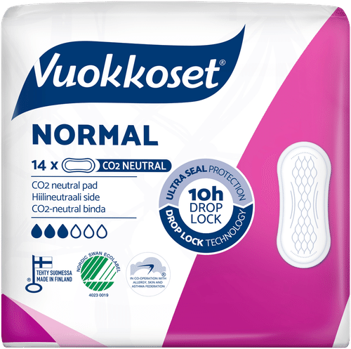 Vuokkoset Normal ohutside 14 kpl