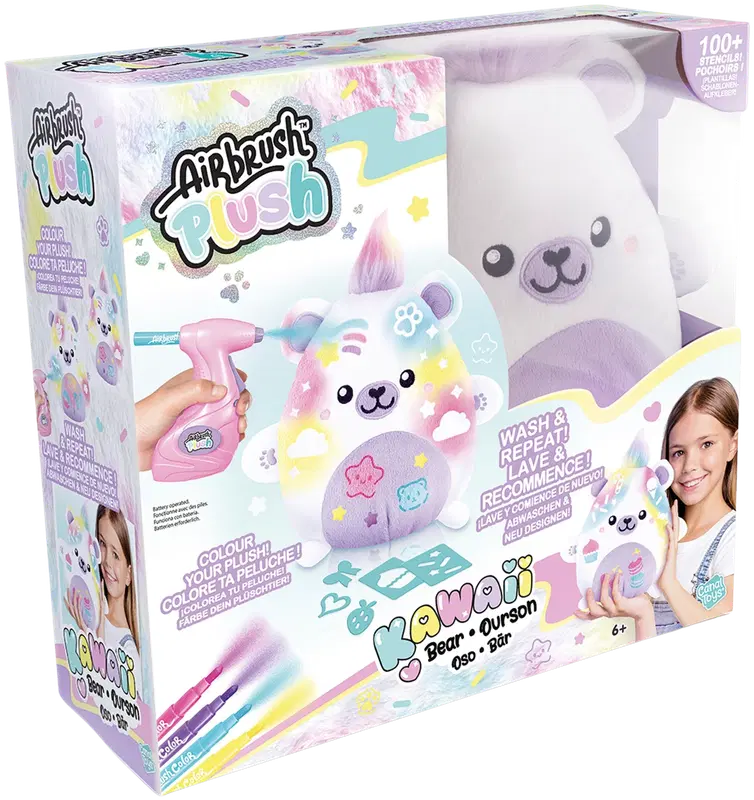 Airbrush Plush AIRBRUSH 可爱熊玩偶