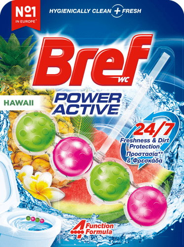 Bref 50克Power Active Hawaii马桶清新剂x1