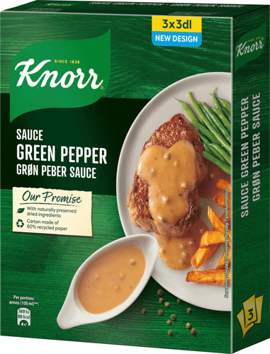 Knorr 青胡椒酱料 3x22g