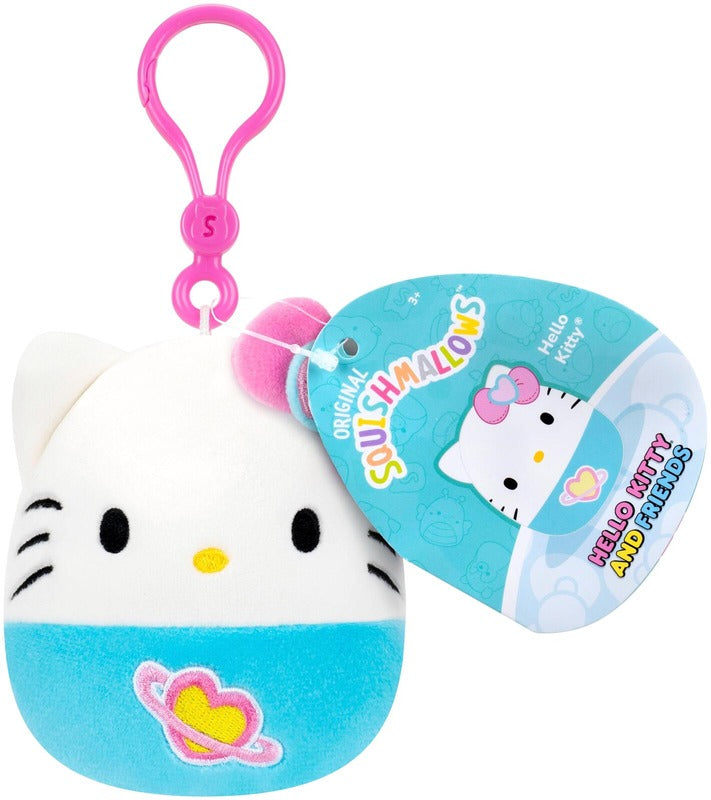 Squishmallows 9厘米Hello Kitty与朋友们Kawaii东京夹子毛绒玩具｜Squishmallows 9 cm Hello Kitty ja ystävät Kawaii Tokyo klipsipehmo