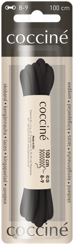 Coccine kengännauha 100 cm, musta