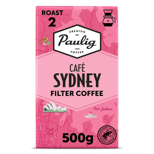 Paulig Café Sydney kahvi suodatinjauhatus 500g｜Paulig 悉尼咖啡厅咖啡过滤研磨 500g