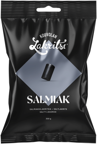 Kouvolan Lakritsi 咸甘草糖 300g｜Kouvolan Lakritsi Salmiakkilakritsi 300g