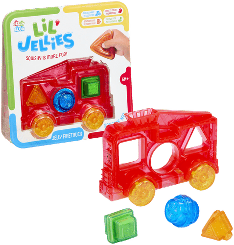 Jelly Blox Lil' Jellies 果冻消防车婴儿玩具