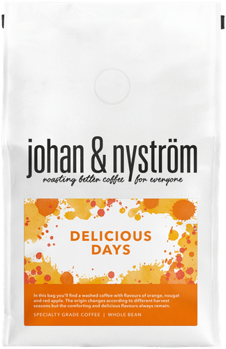 Johan & Nyström Delicious Days kahvipavut suodatinkahvi 250g｜Johan & Nyström 美味日子咖啡豆滴滤式咖啡 250g