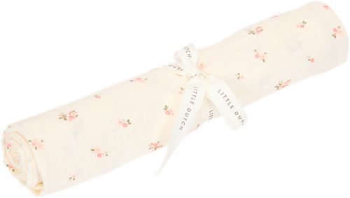 Little Dutch 纱布巾 120x120厘米 Fairy Blossom｜Little Dutch harsoliina 120x120 cm Fairy Blossom