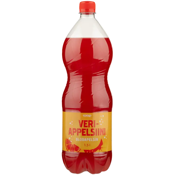 Coop veriappelsiini virvoitusjuoma 1,5l｜Coop 血橙软饮料 1,5l