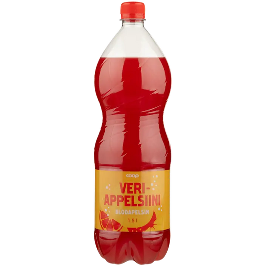 Coop veriappelsiini virvoitusjuoma 1,5l｜Coop 血橙软饮料 1,5l