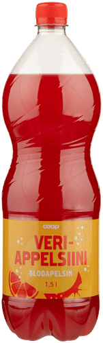 Coop 血橙汽水 1,5l｜Coop veriappelsiini virvoitusjuoma 1,5l
