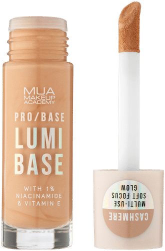 MUA Make Up Academy PRO/BASE 光采打底 Cashmere 30毫升｜MUA Make Up Academy PRO/BASE Lumi Base Cashmere 30 ml meikinpohjustusvoide