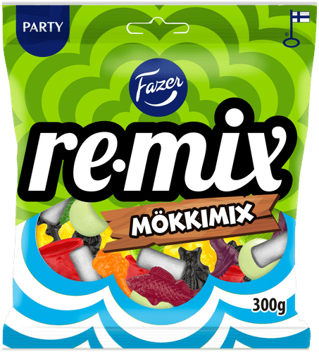 Fazer Remix 木屋混合糖果袋 300g｜Fazer Remix Mökkimix karkkipussi 300g