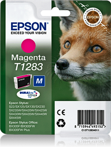 Epson 红色墨盒 T1283