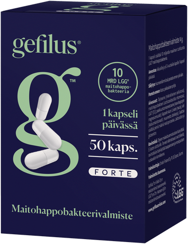 Gefilus Forte 乳酸菌胶囊 50粒 膳食补充剂