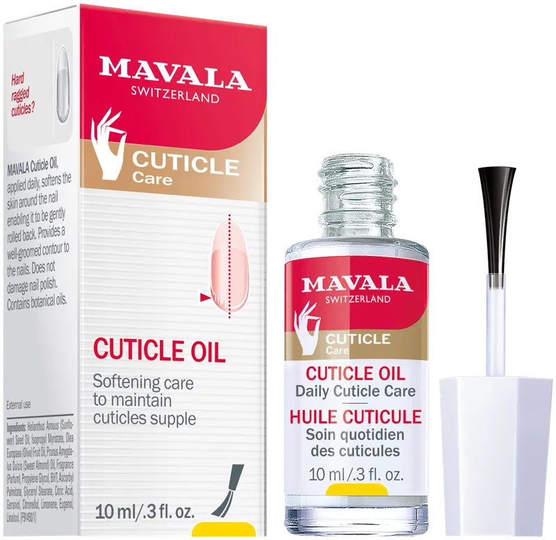 Mavala 10ml 指甲护理油｜Mavala 10ml Cuticle Oil kynsinauhaöljy