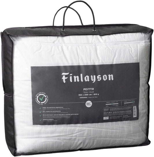 Finlayson 高级科罗娜被 150x200cm 白色