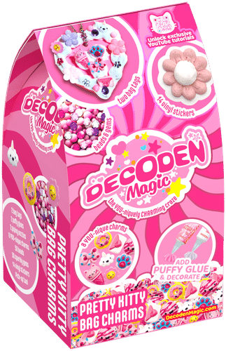 Decoden Magic Mini Söpö kisu laukkukoristeet