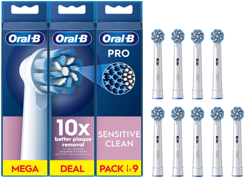 Oral-B 替换刷头 Sensitive Clean 3+3+3支