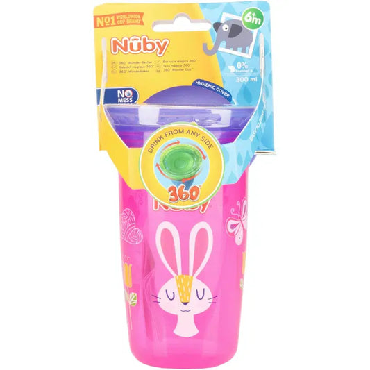 Nuby 360° ihmemuki 300ml 6kk+｜Nuby 360° 奇迹马克杯 300ml 6 个月+