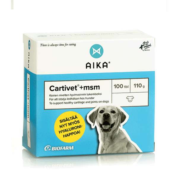 AIKA Cartivet + MSM 100 tabl.｜AIKA Cartivet + MSM 100片