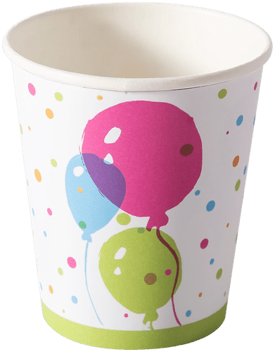 PAPER + DESIGN 10个20cl Splash Balloon纸杯