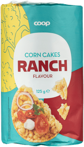 Coop maissikakut Ranch 125 g｜Coop 牧场风味玉米饼 125 g