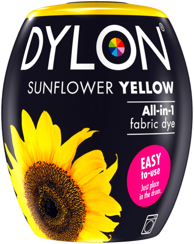 Dylon 350g SunflowerYellow tekstiiliväri