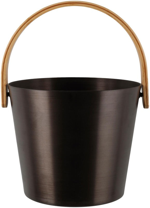 Rento 桑拿水桶 铝制 焦油棕色｜Rento Saunasanko alumiini tervanruskea